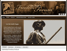 Tablet Screenshot of drdansfreedomforum.com